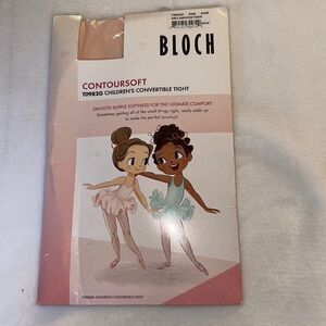 Bloch Contoursoft TO982G Children’s Convertible Tight Medium Pink New in Package